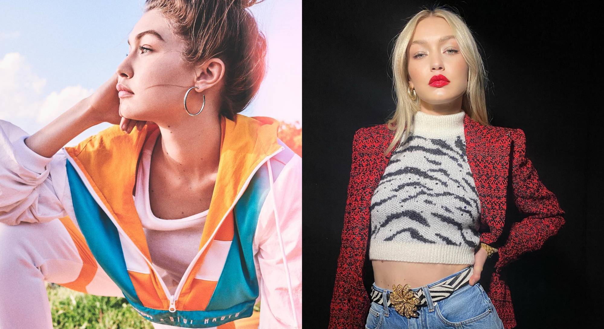 Gigi Hadid's Iconic Hoop Earrings