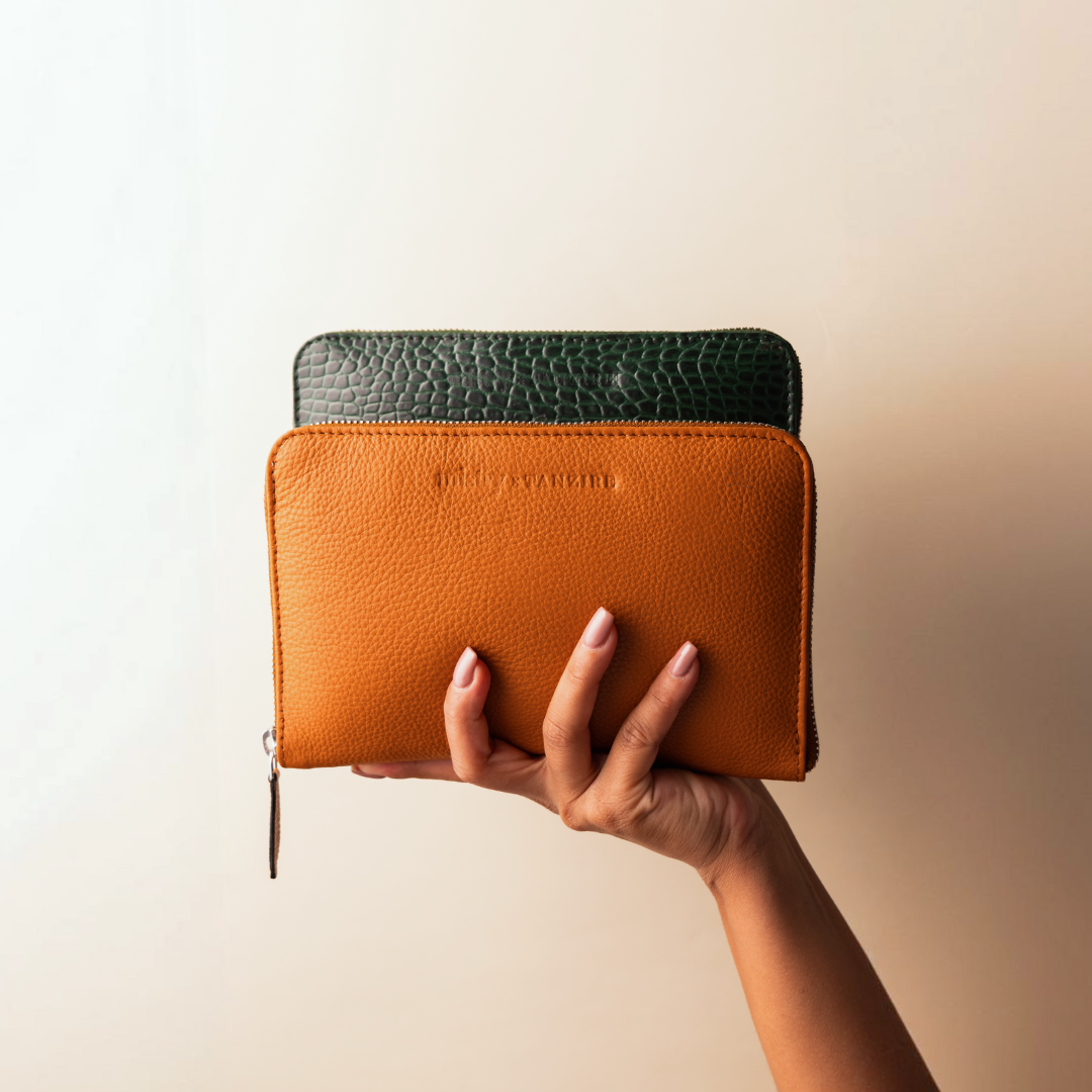 On-The-Go Jewelry Case - Forest green