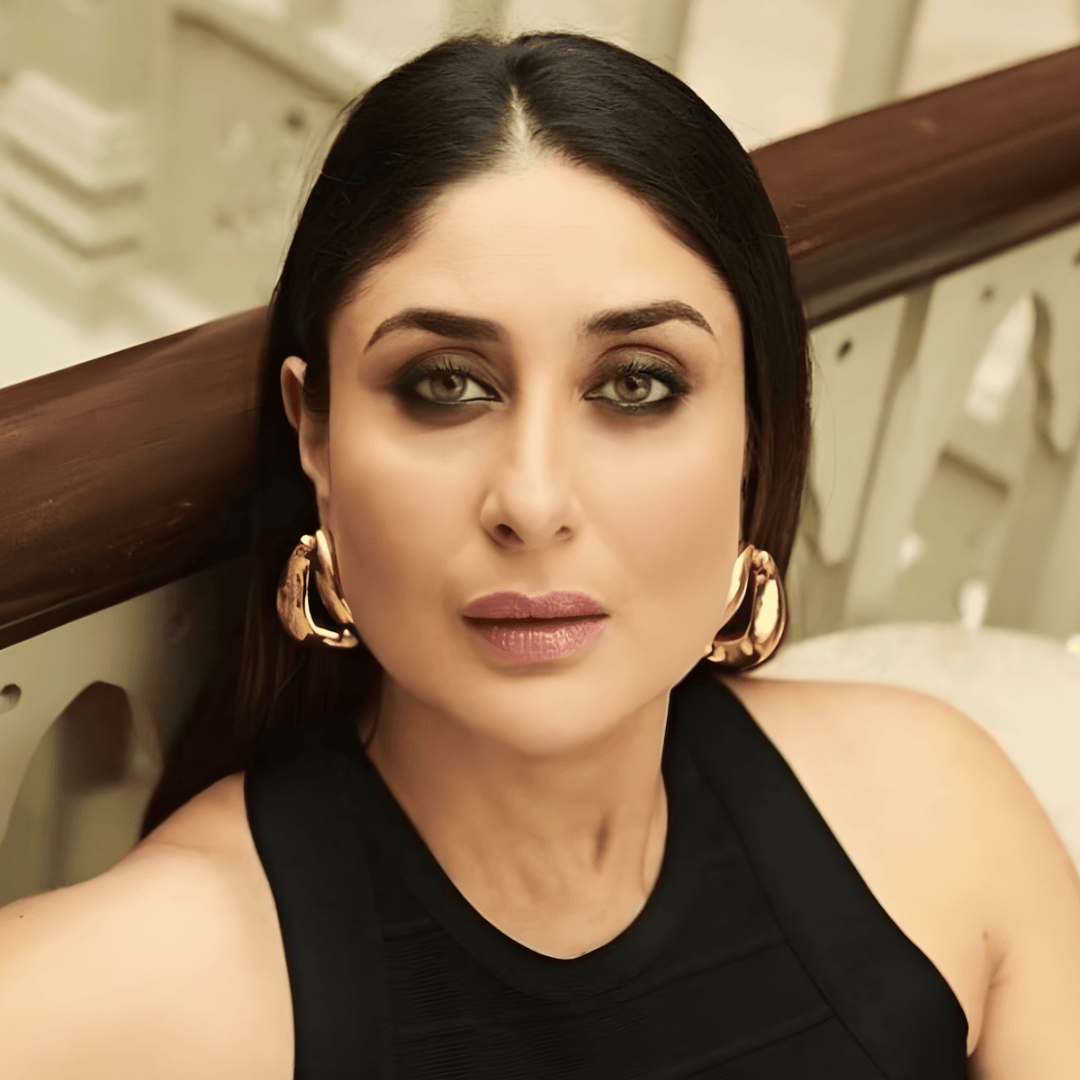 Kareena Kapoor in Chunky Chain Earrings