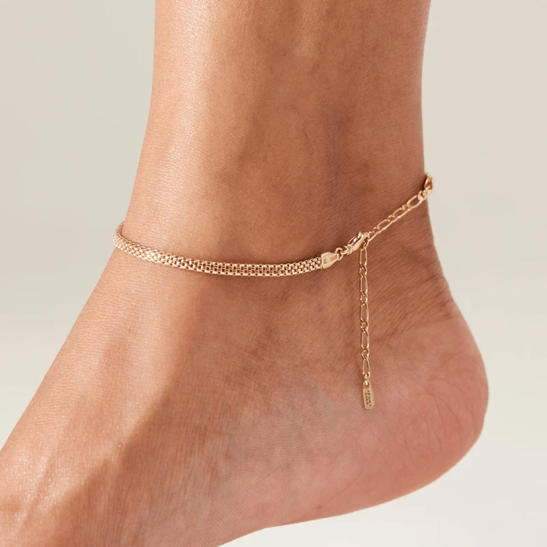 14K Gold Plated Maren Anklet