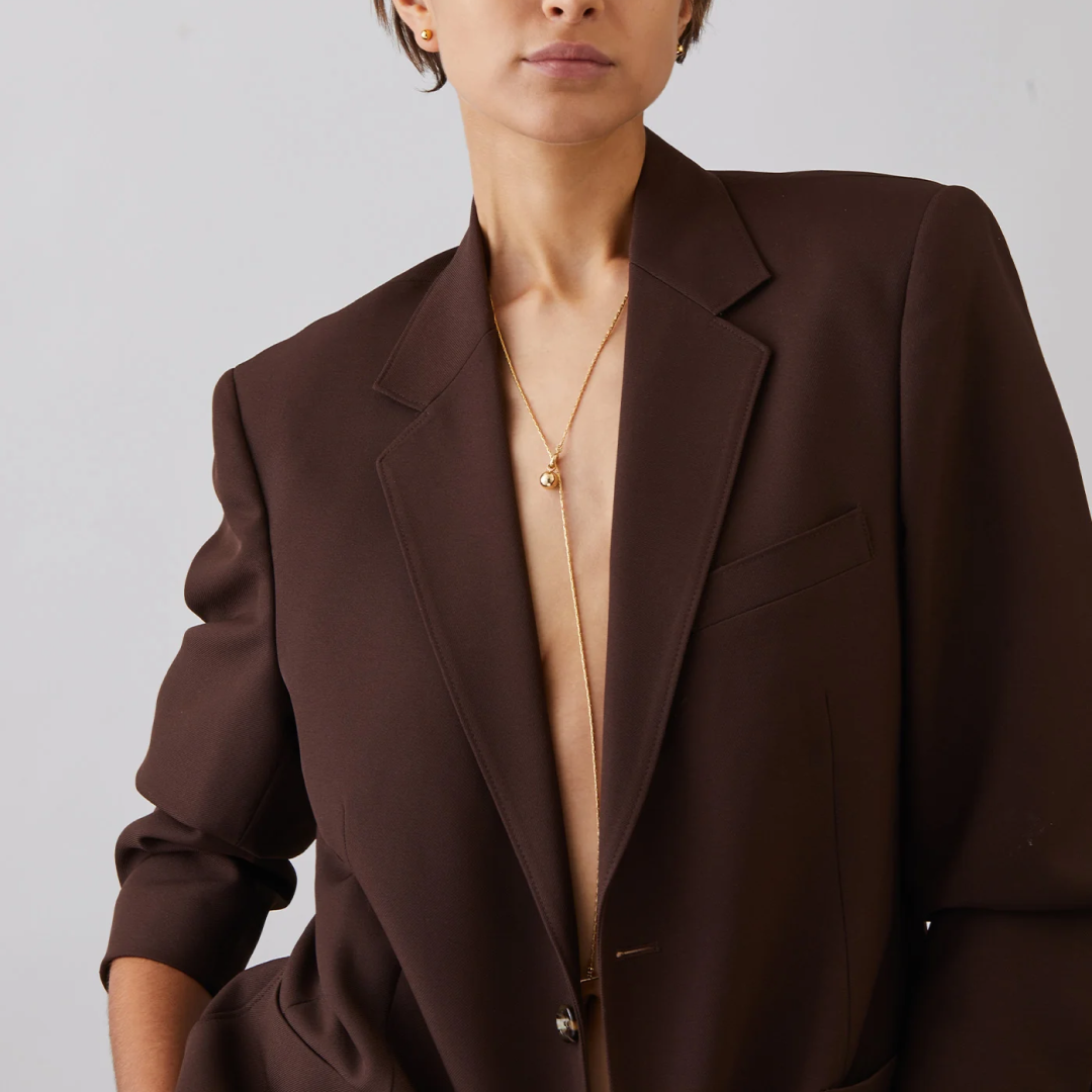 14K Gold Plated Constance Wrap Chain