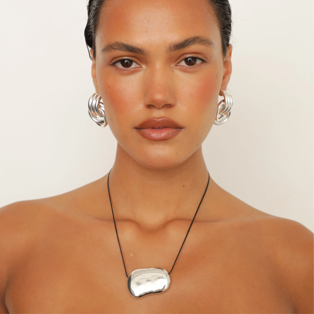 Silver Plated Julia Pendant Necklace