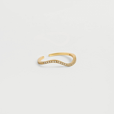Solid Gold Diamond Band Ring
