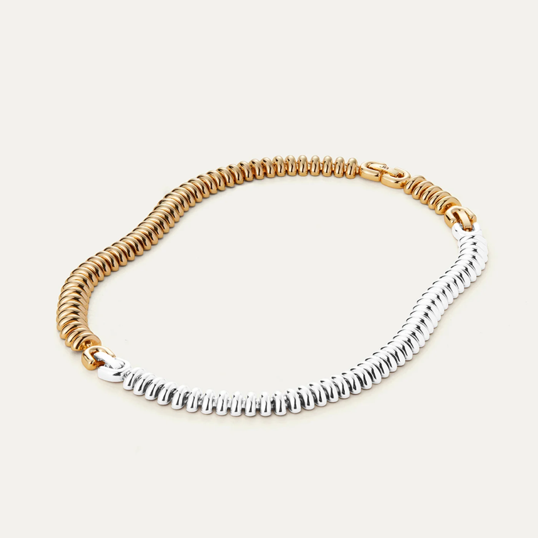 Two-Tone Sofia Choker Necklace