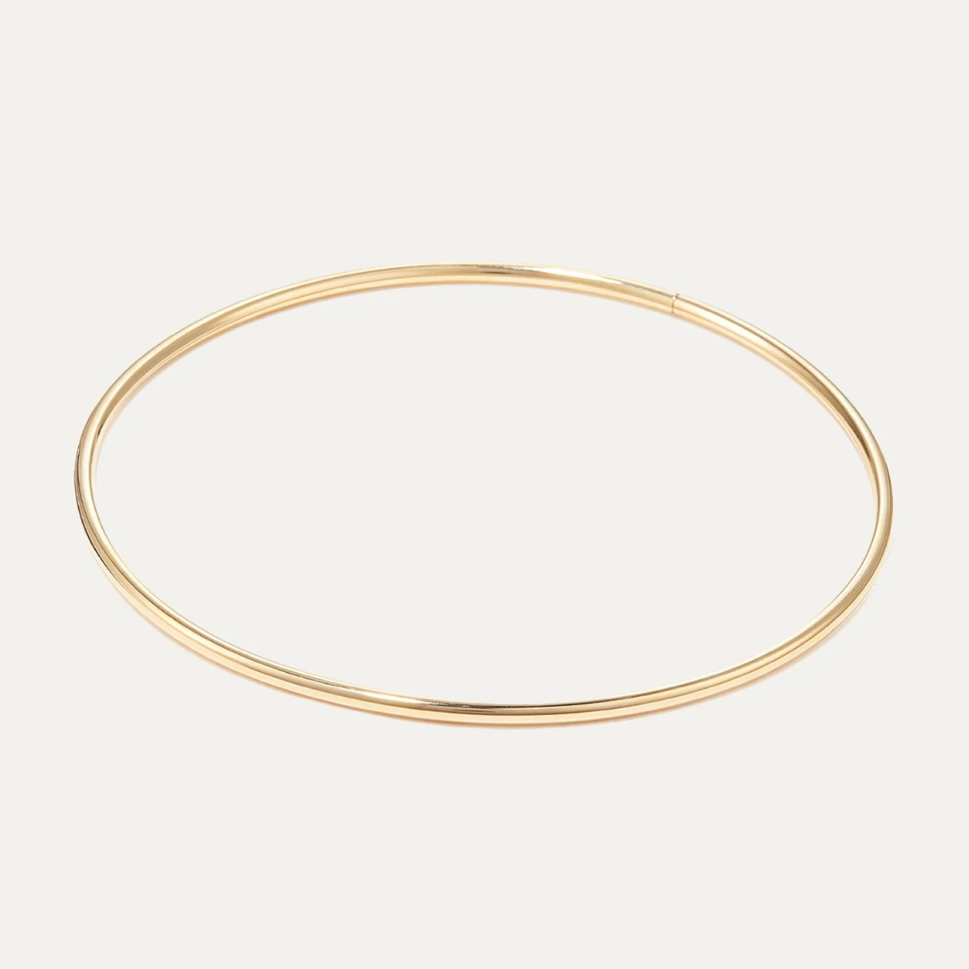 14K Gold Plated Dane Choker Necklace