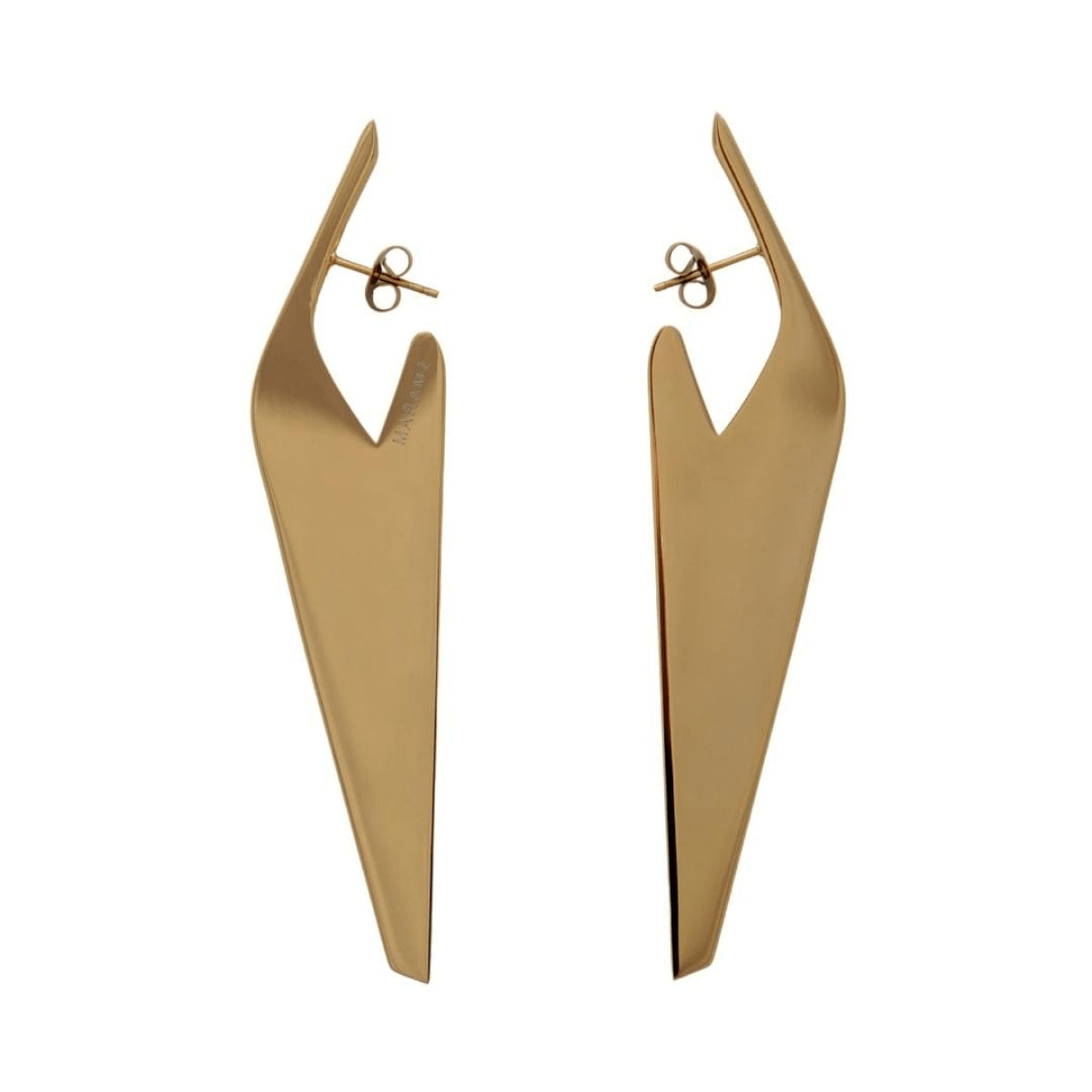 Penitents Statement Earrings in 18K Gold Plating