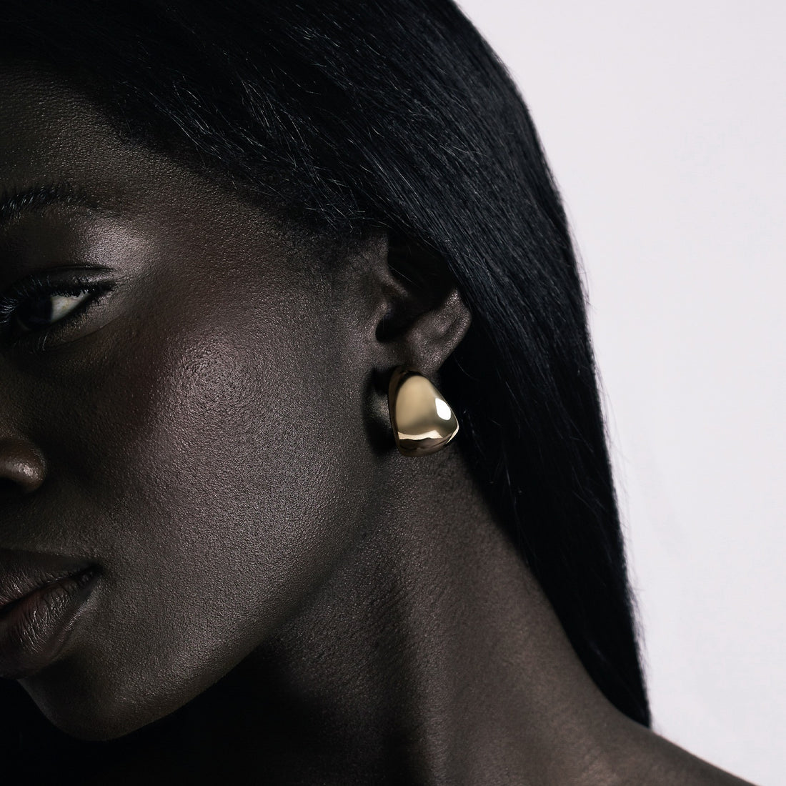 14K Gold Plated Chunky Kasumi Hoops