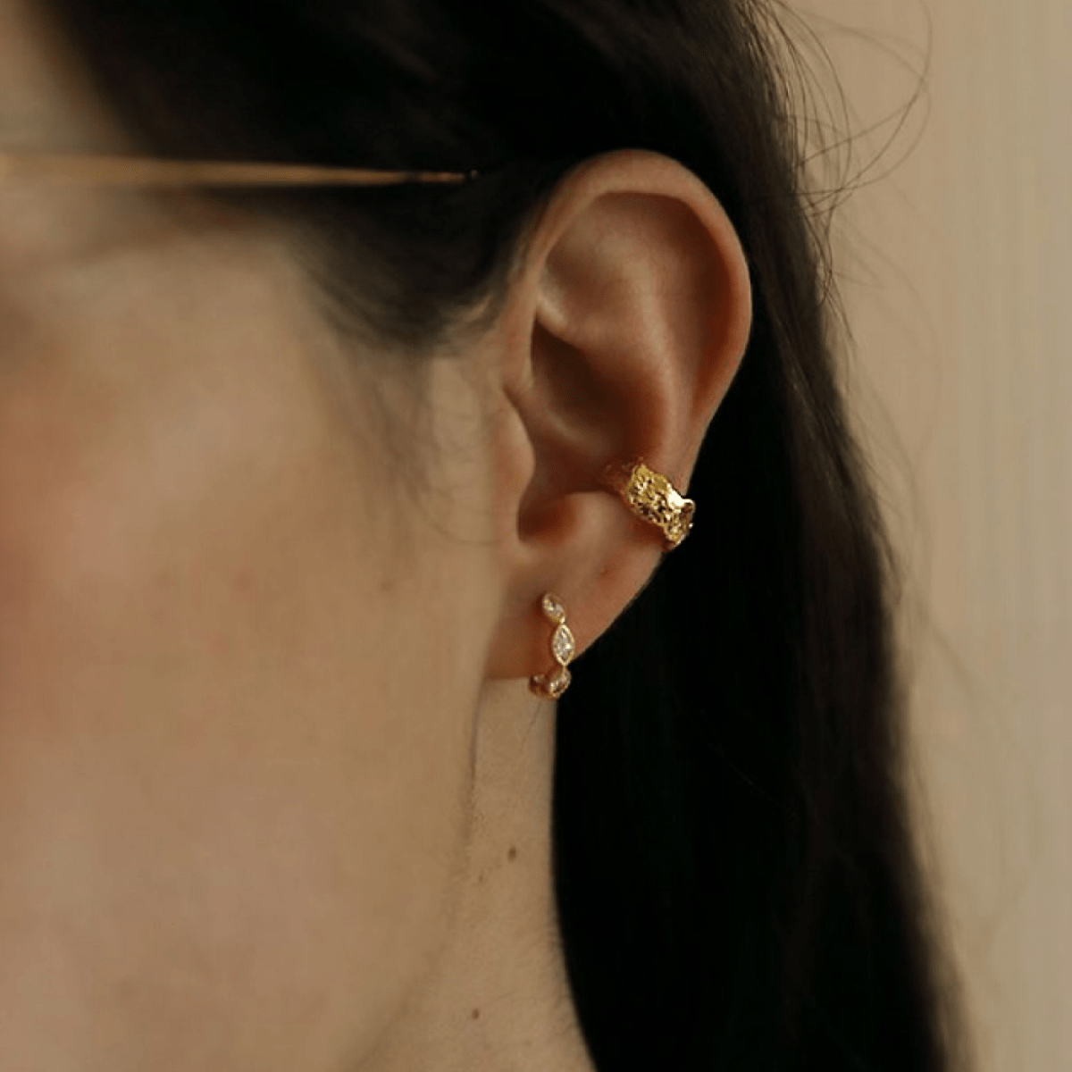 18K Gold Vermeil Aubrey Earcuff