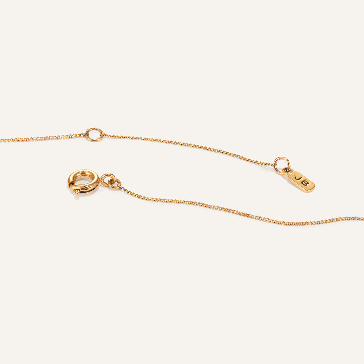 14k Gold Plated Monogram Necklace - D