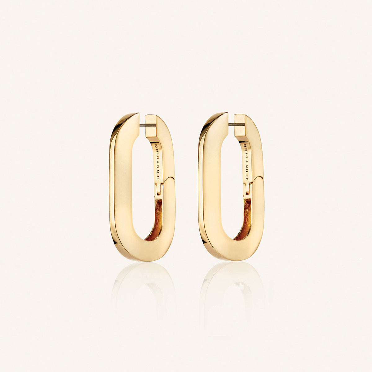 14K Gold Plated Mega U-Shaped Earrings