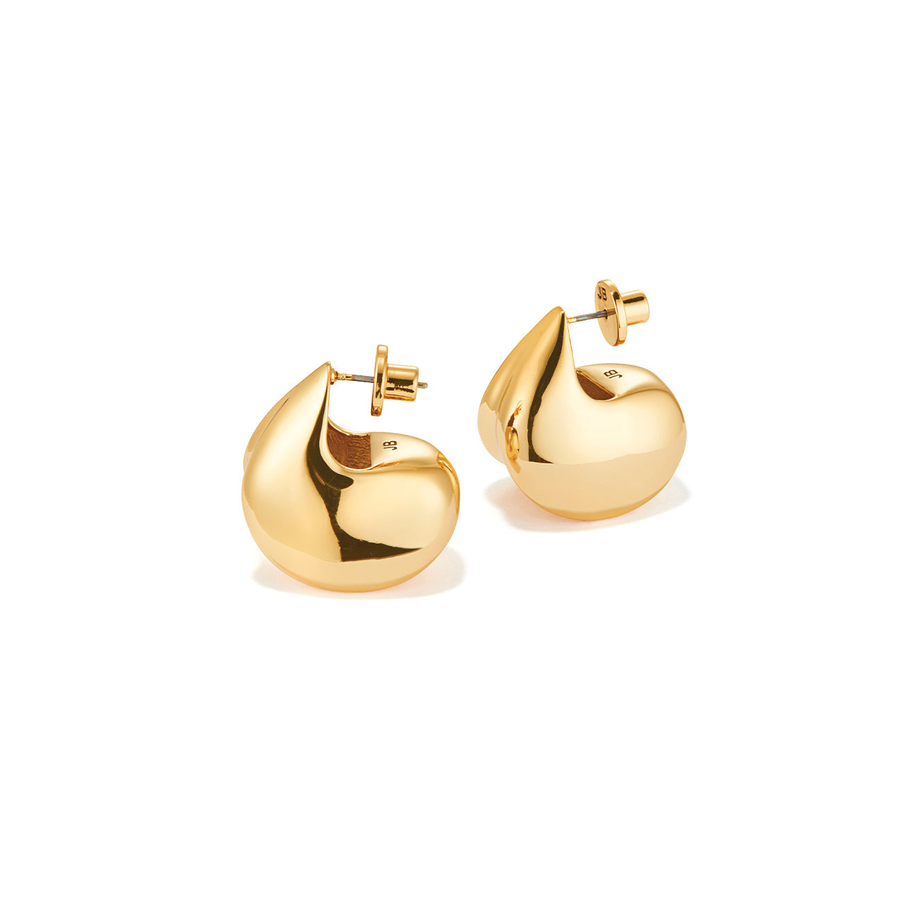 Deepica Mutyala in Puff Earrings