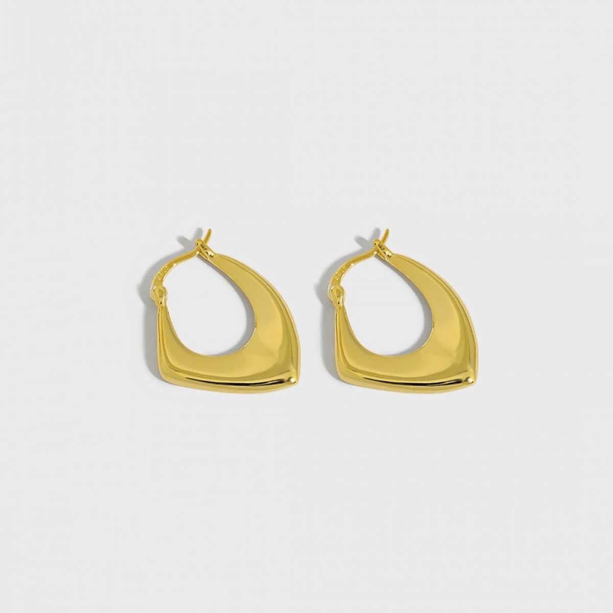 Unique 18K Gold Plated Kira Hoops