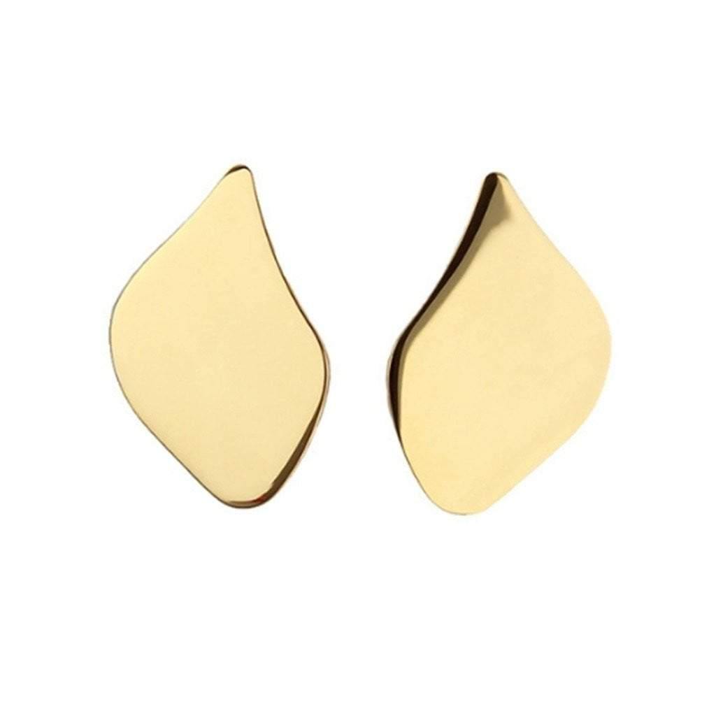 18k gold plated pear-shaped handmade madison earrings  - Tanzire Store