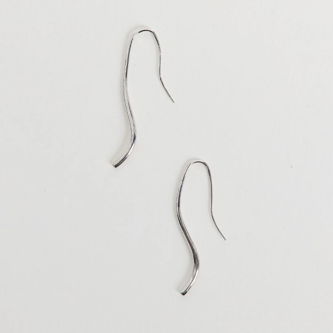 Silver Plated Lenora Dangling Earrings