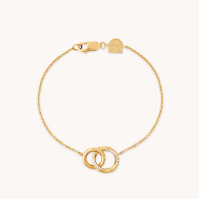 Entwined Orbit Chain Bracelet