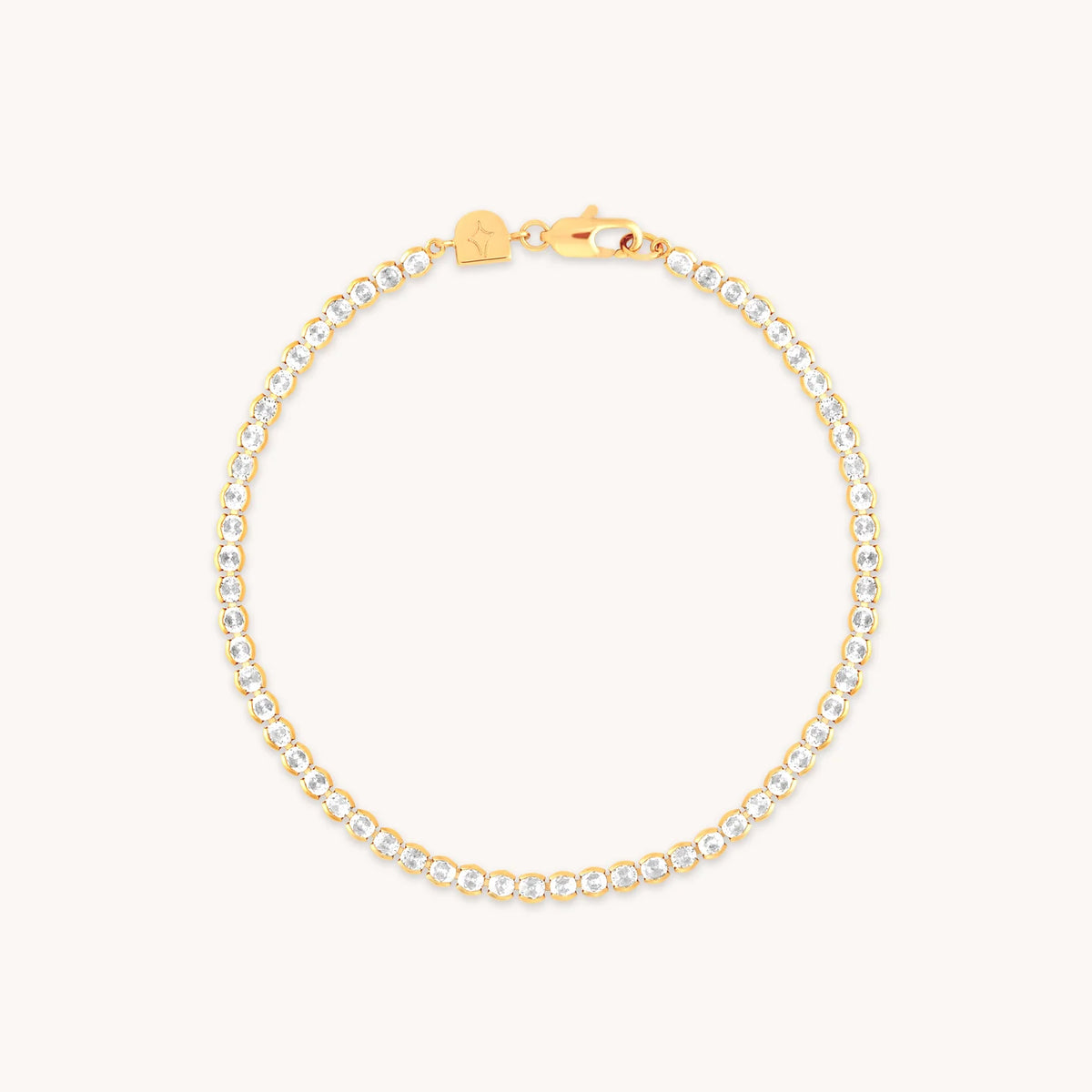 18K Gold Plated Gleam Tennis Bracelet