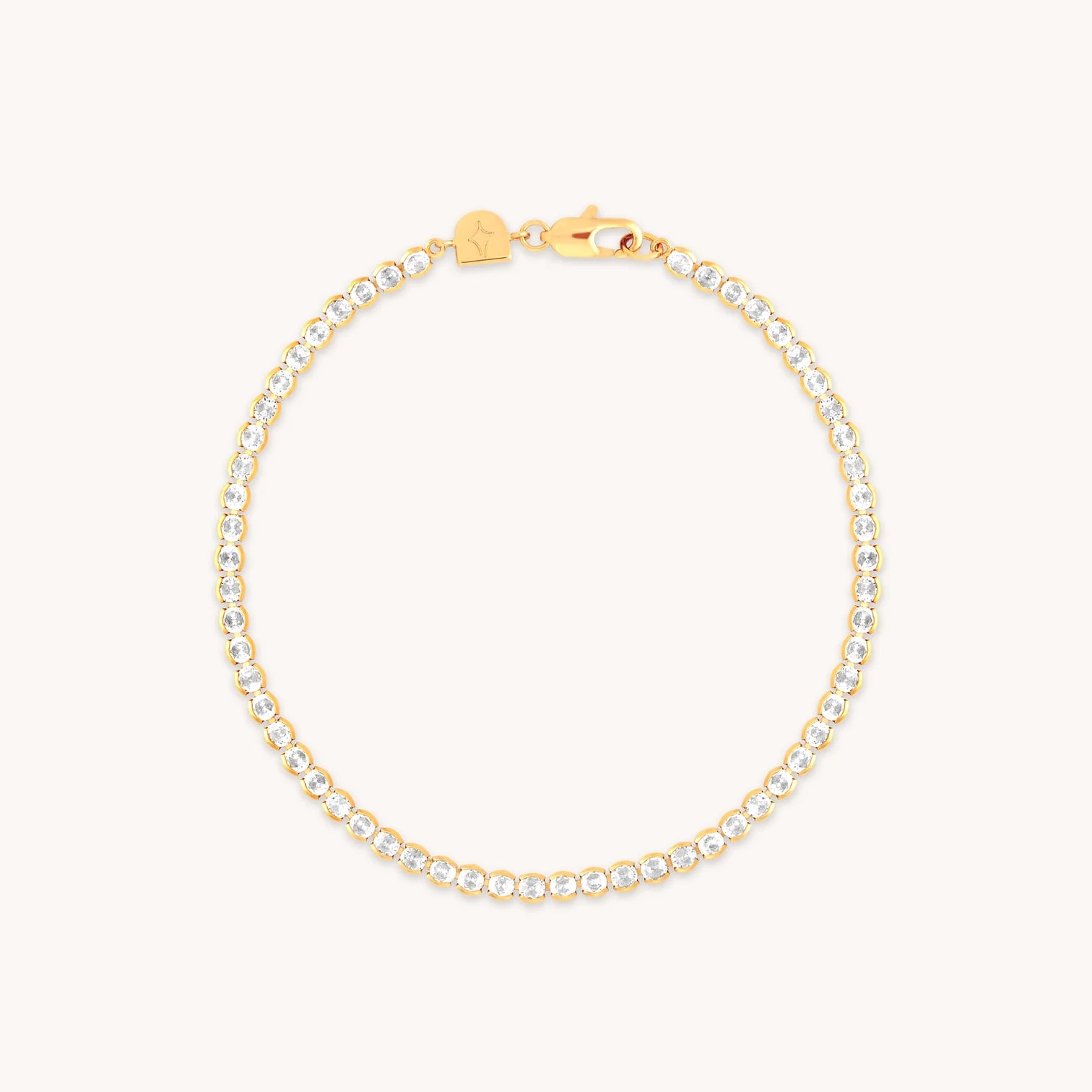 18K Gold Plated Gleam Tennis Bracelet