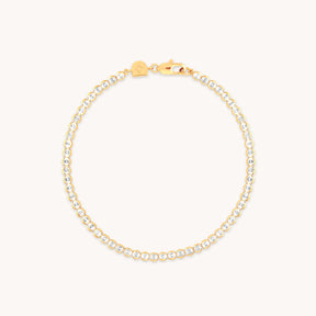 18K Gold Plated Gleam Tennis Bracelet