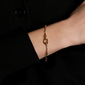 18K Gold Plated Hardware Chain Bracelet