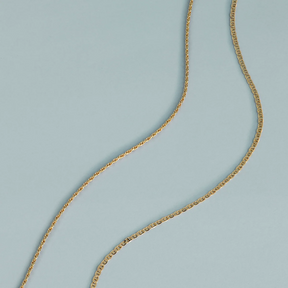 Illusion Double Chain Necklace in Gold