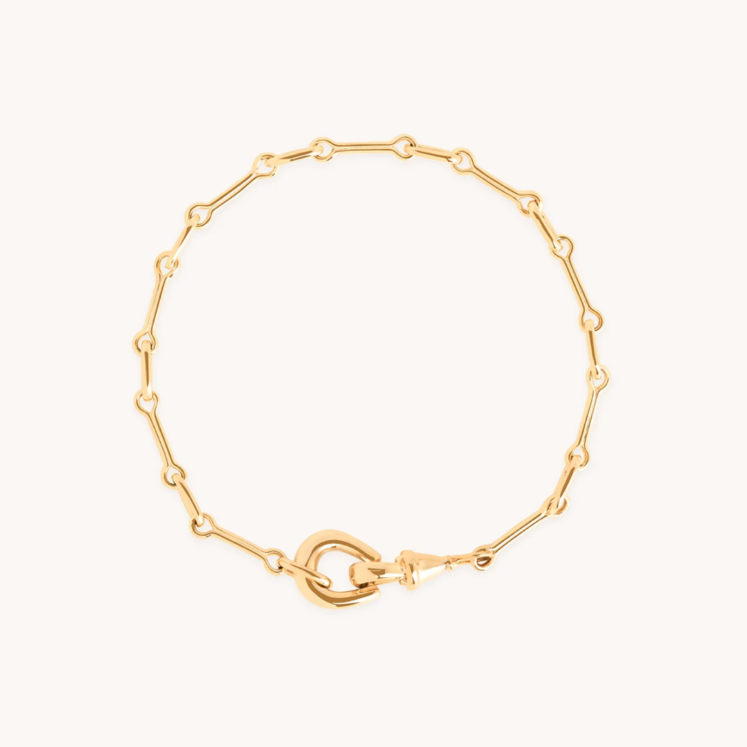 18K Gold Plated Hardware Chain Bracelet