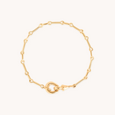 18K Gold Plated Hardware Chain Bracelet