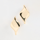 14K Gold Plated Heather Statement Earrings