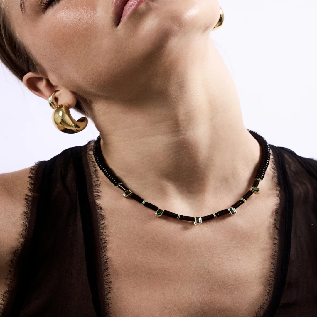 Black Onyx Noir Necklace