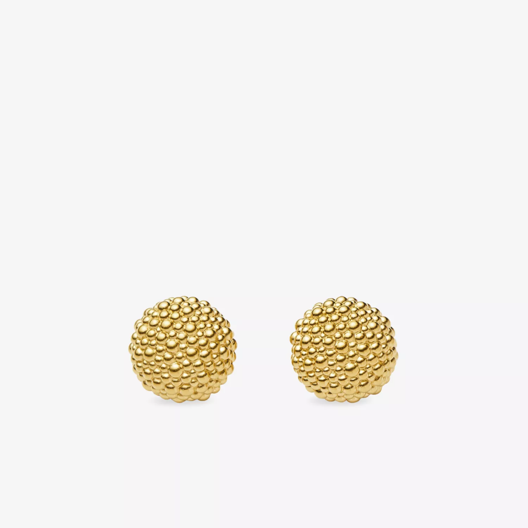 18K Gold Plated Baya Dome Studs