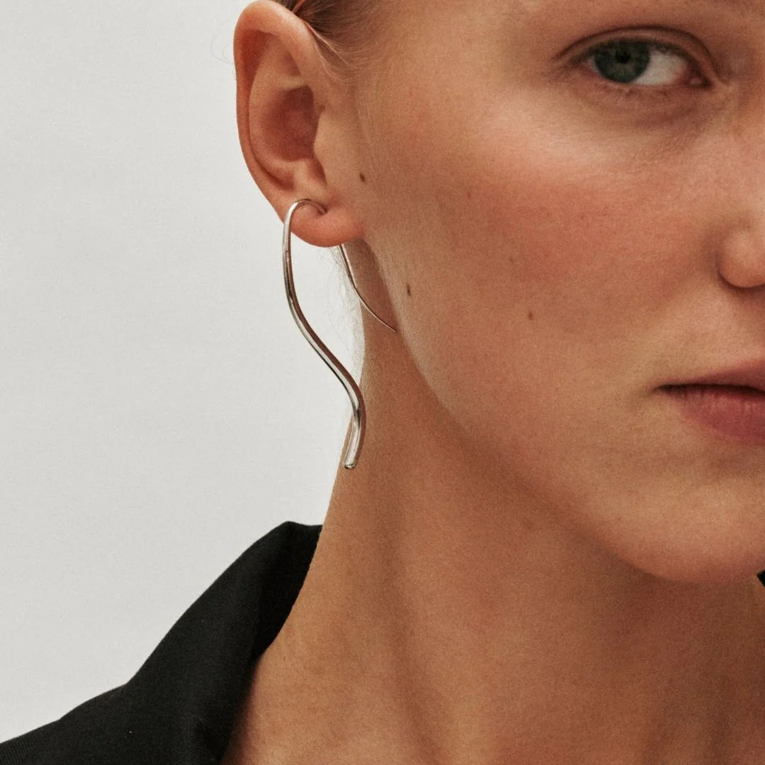 Silver Plated Lenora Dangling Earrings