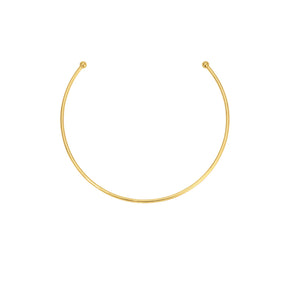 18K Gold Plated Solene Charm Choker