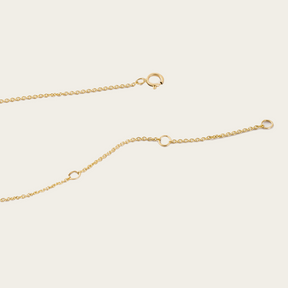 14K Gold Lab-Grown Diamond Letter Necklaces