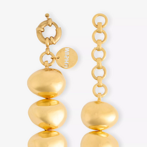 22k Gold Plated Chunky Ovo Bracelet