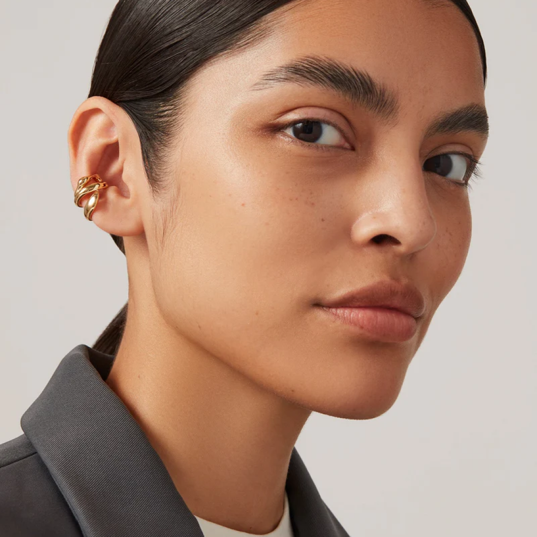 Sculptural Colette Ear Cuff