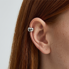 Rhodium Silver Vickie Ear Cuff