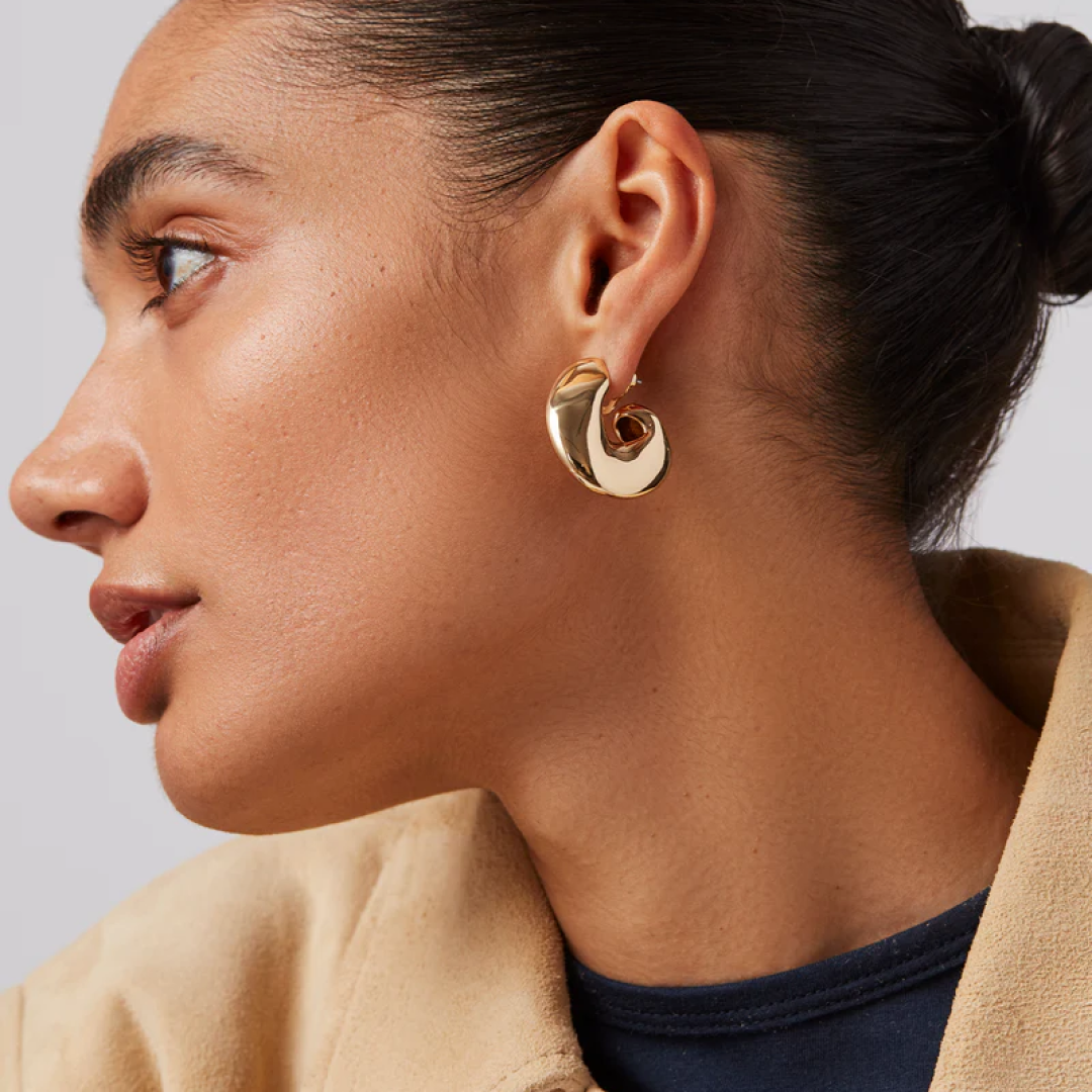 Gigi Chunky Hoop Earrings