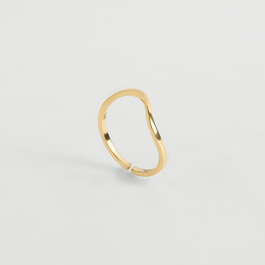 Solid Gold Band Ring