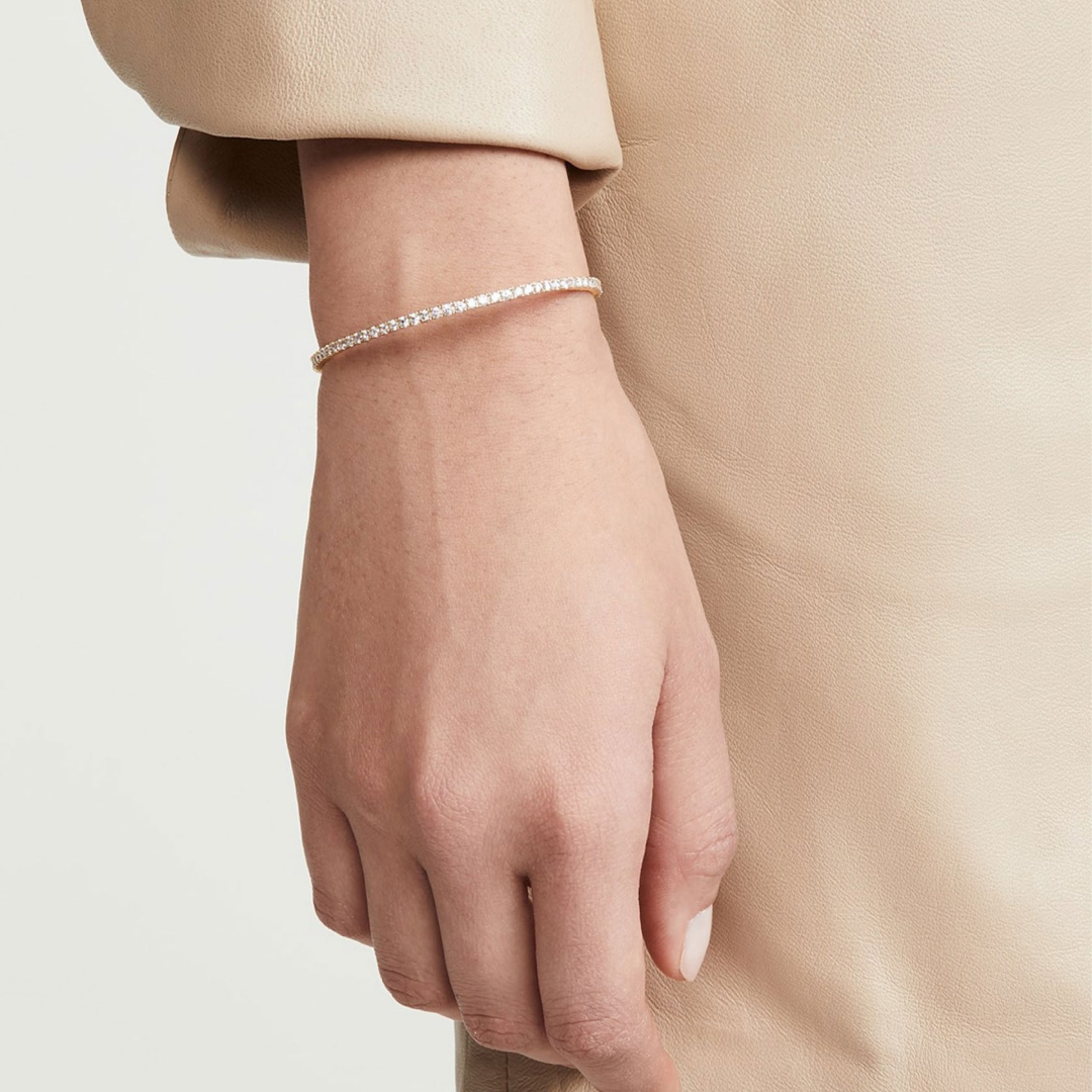 Bianca Tennis Cuff Bracelet