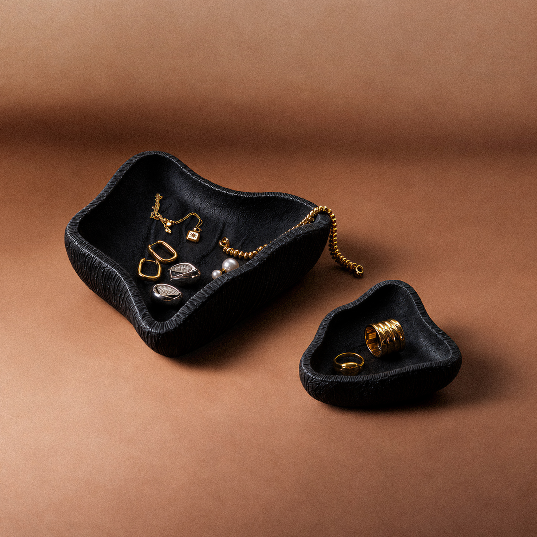 Sculptural Jewelry Tray Set