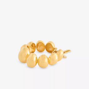22k Gold Plated Chunky Ovo Bracelet
