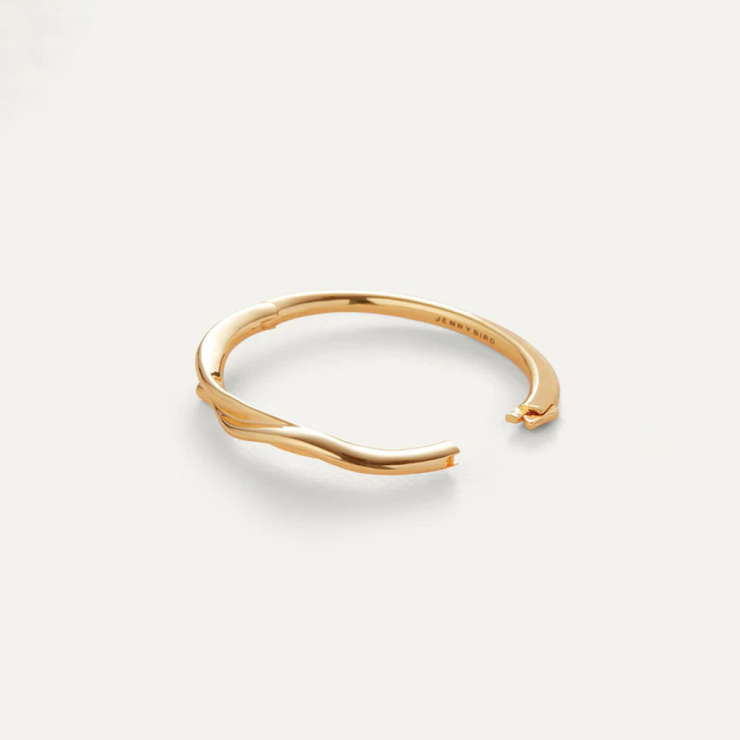 Sculptural Collete Bangle Bracelet