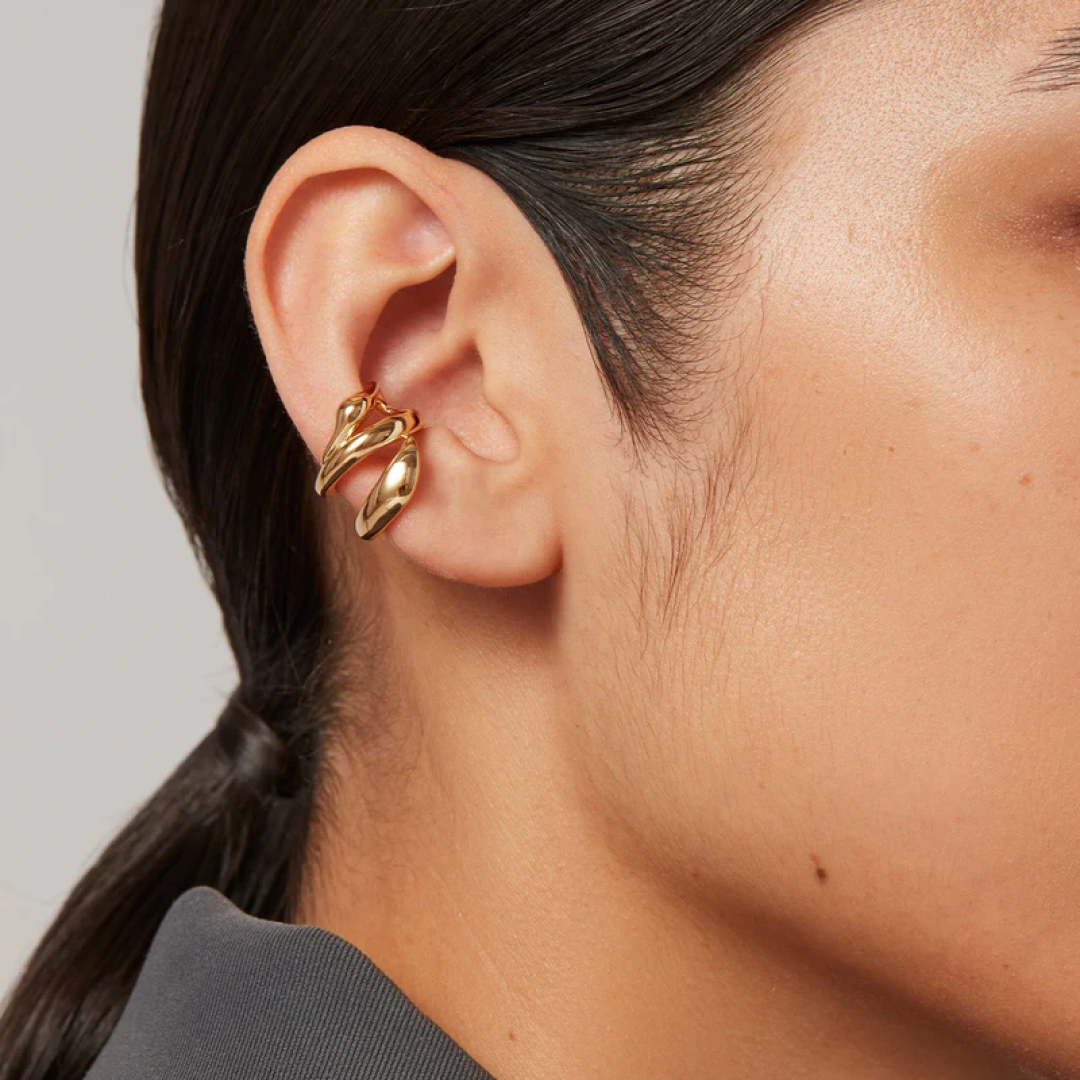 Sculptural Colette Ear Cuff