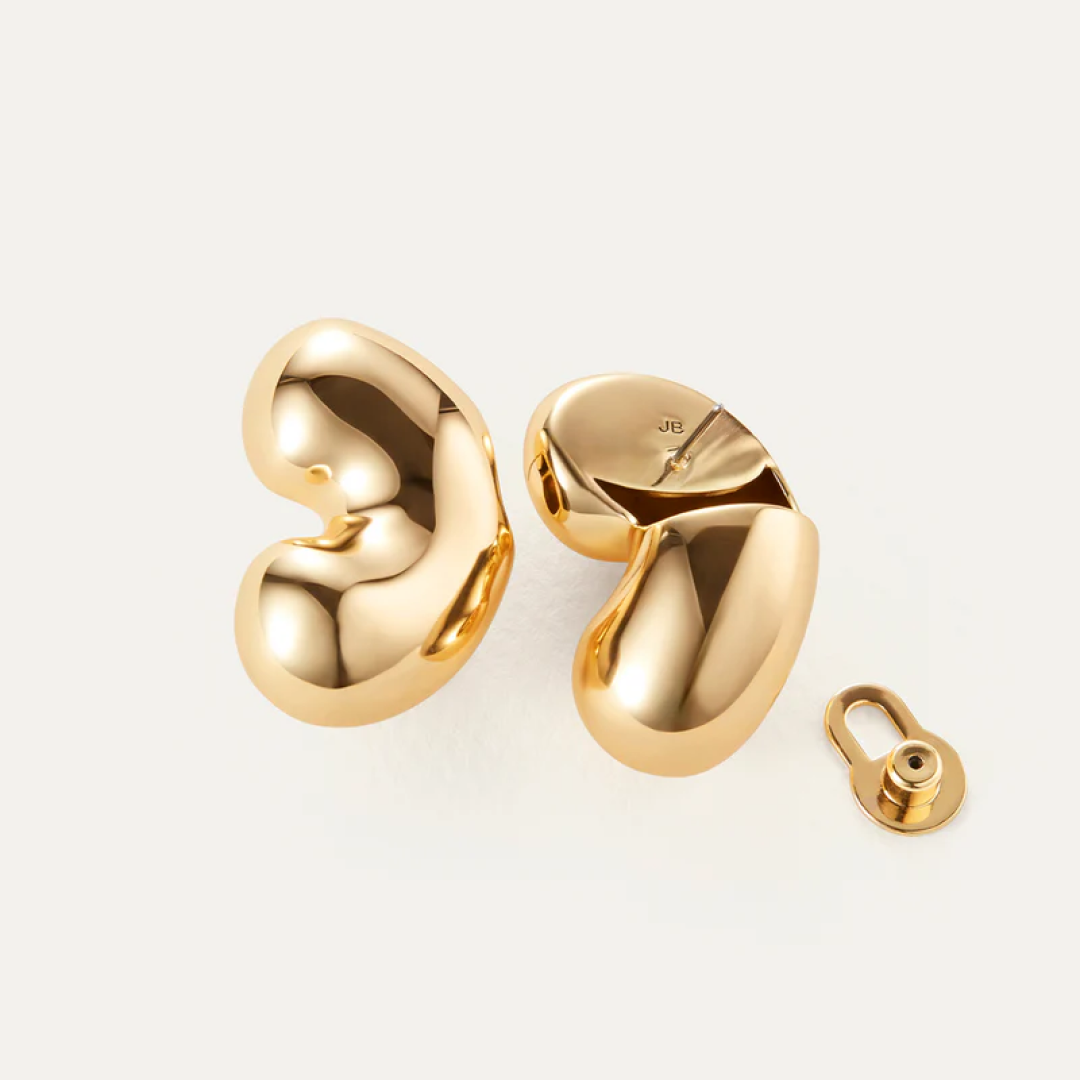 Eliza Sculptural Puff Earrings