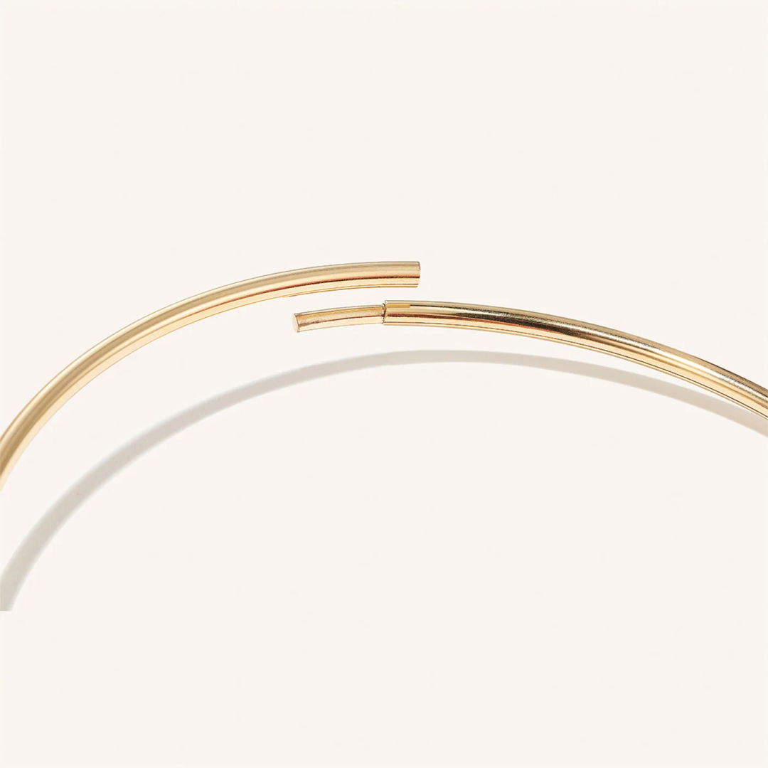 14K Gold Plated Dane Choker Necklace