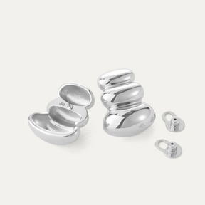 Silver Non-Stop Statement Earrings