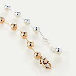 Two-Tone Celeste Beaded Necklace