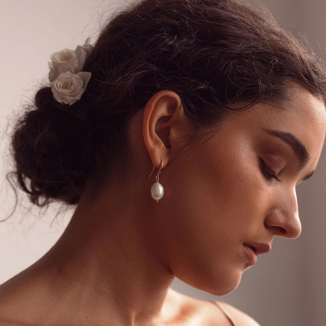 Freshwater Pearl Drop Earrings