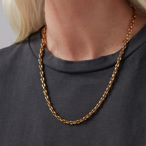 14K Gold Plated Dhani Chain Necklace