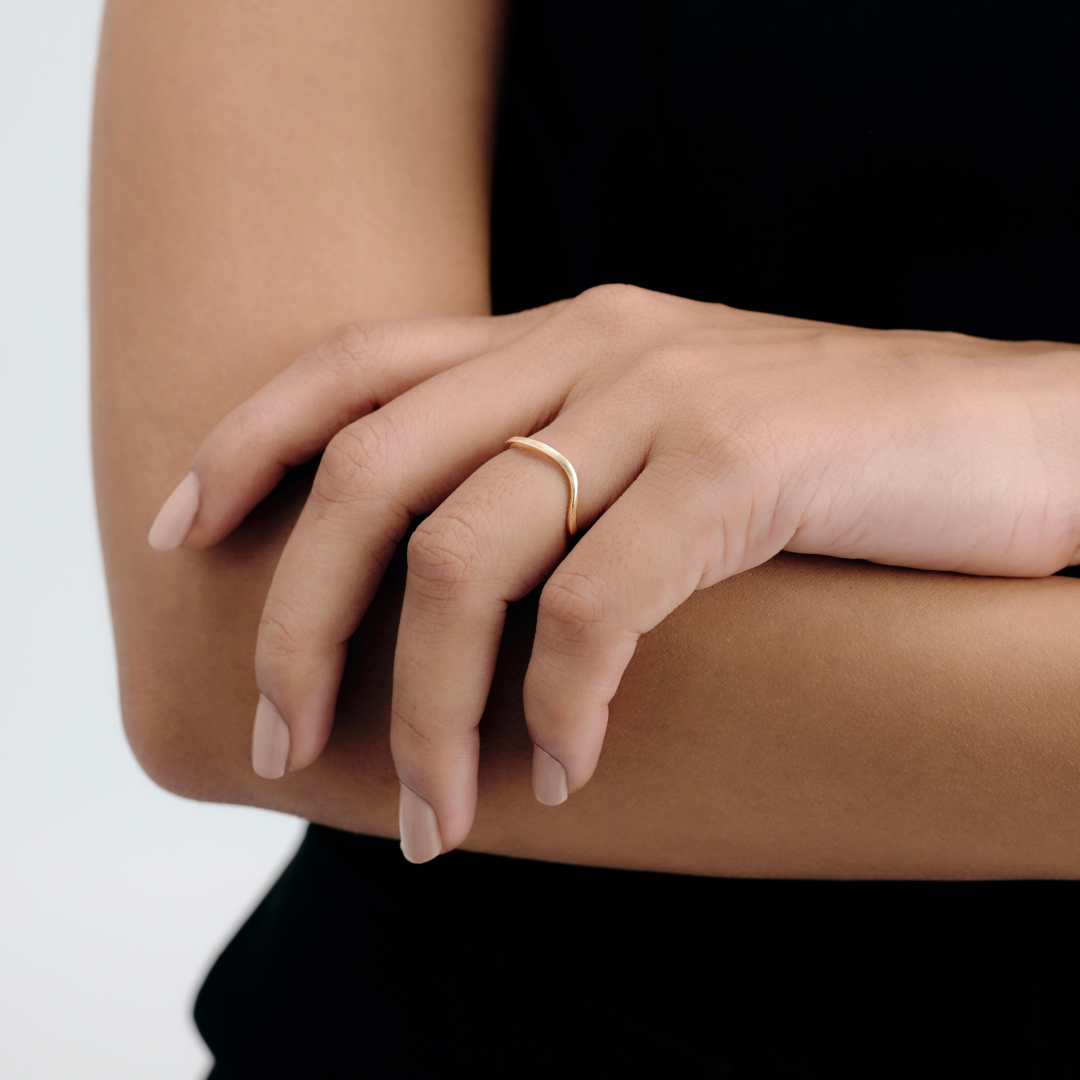 Solid Gold Band Ring