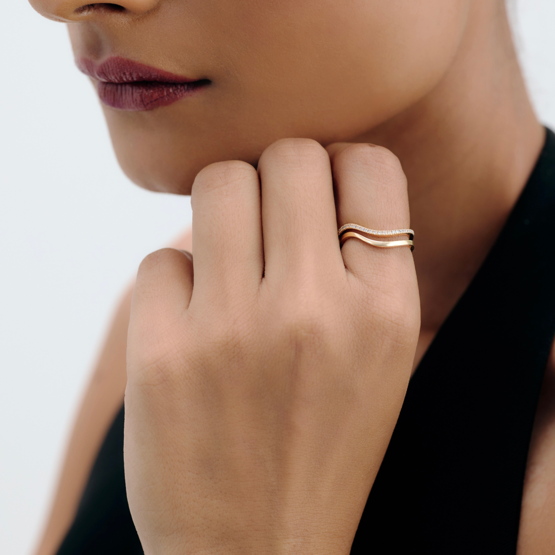 Solid Gold Band Ring